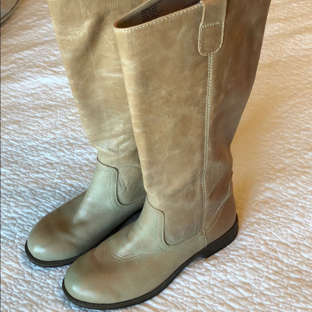 Tall Leather Boots